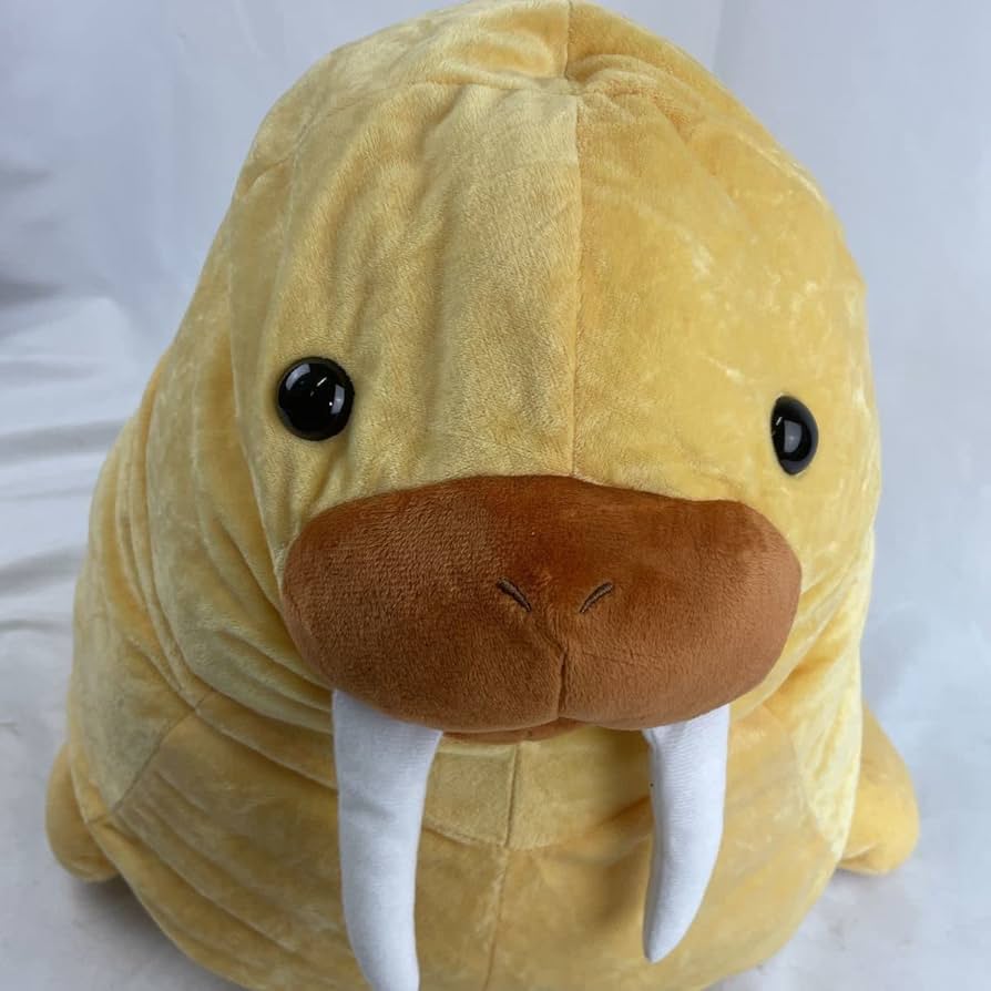 Amazon.co.jp: くったりセイウチぬいぐるみ セイウチBig